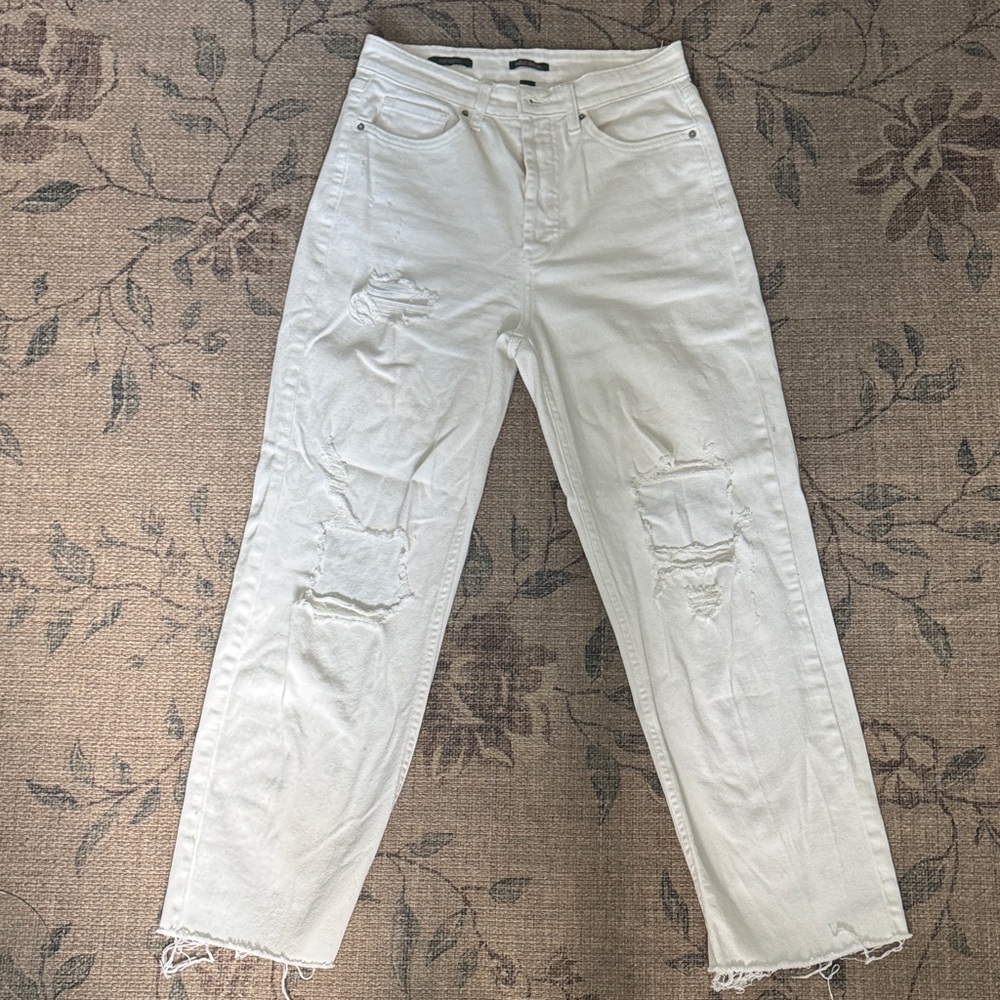 Wild Fable White Straight Leg Jeans
